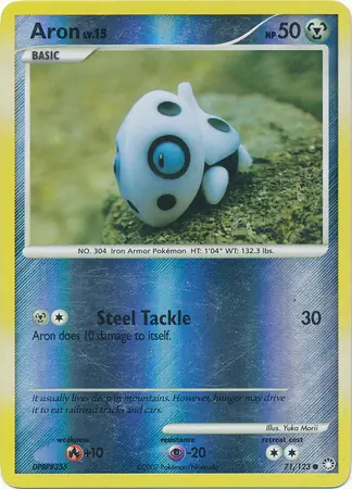 71/123 Aron MT Common Reverse Holo