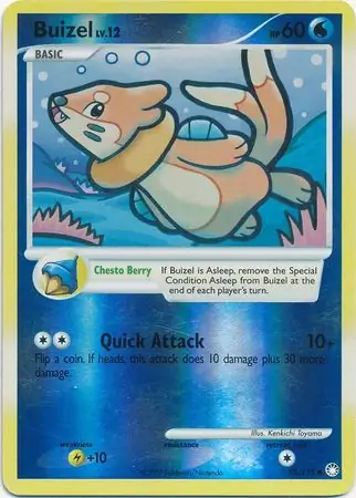 75/123 Buizel MT Common Reverse Holo