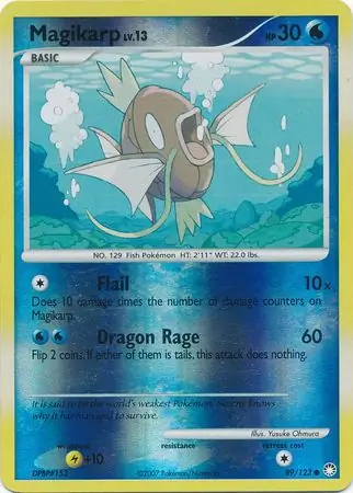 89/123 Magikarp MT Common Reverse Holo