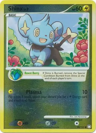 98/123 Shinx MT Common Reverse Holo