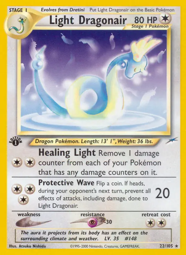 Light Dragonair Destiny 22/105 Rare