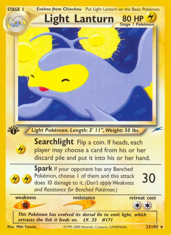 23/105 Light Lanturn N4 Rare