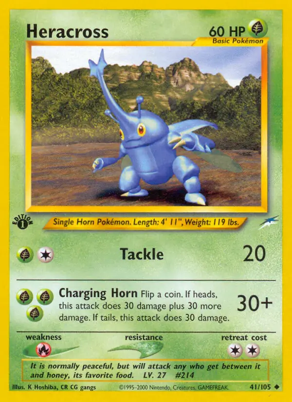 41/105 Heracross N4 Uncommon
