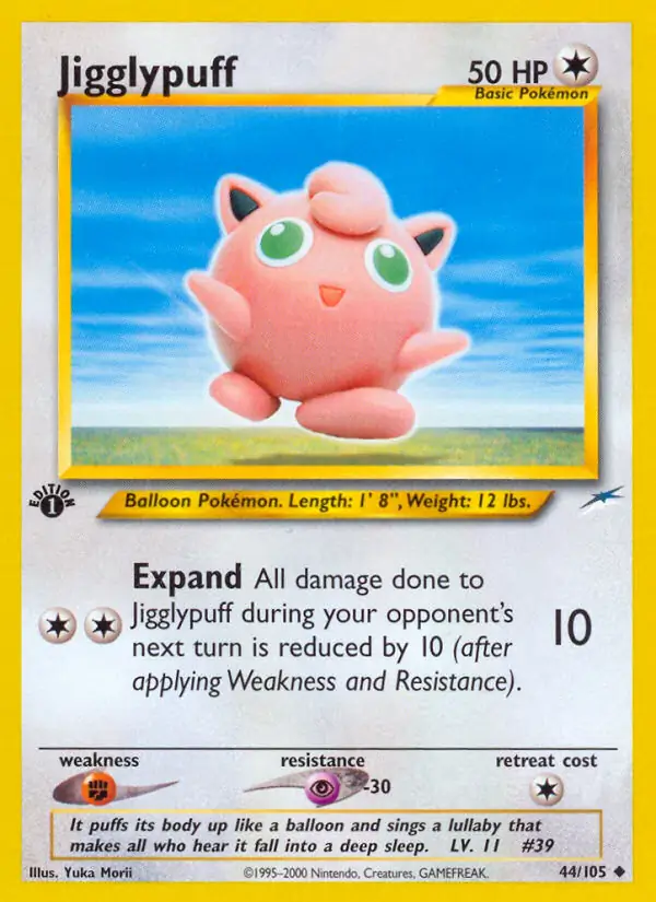 44/105 Jigglypuff N4 Uncommon