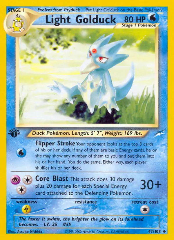 47/105 Light Golduck N4 Uncommon