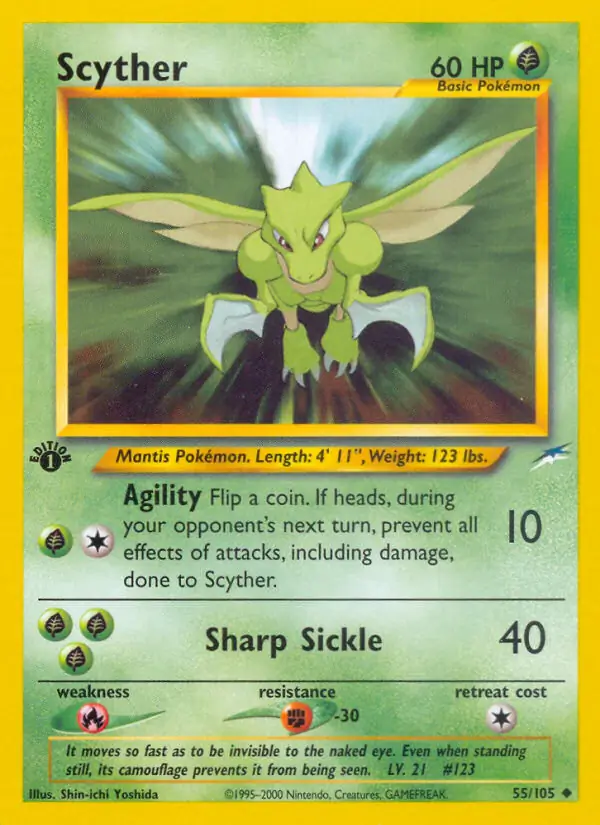 Scyther Destiny 55/105 Uncommon