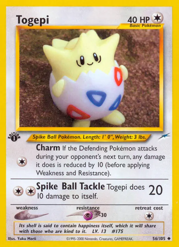 56/105 Togepi N4 Uncommon