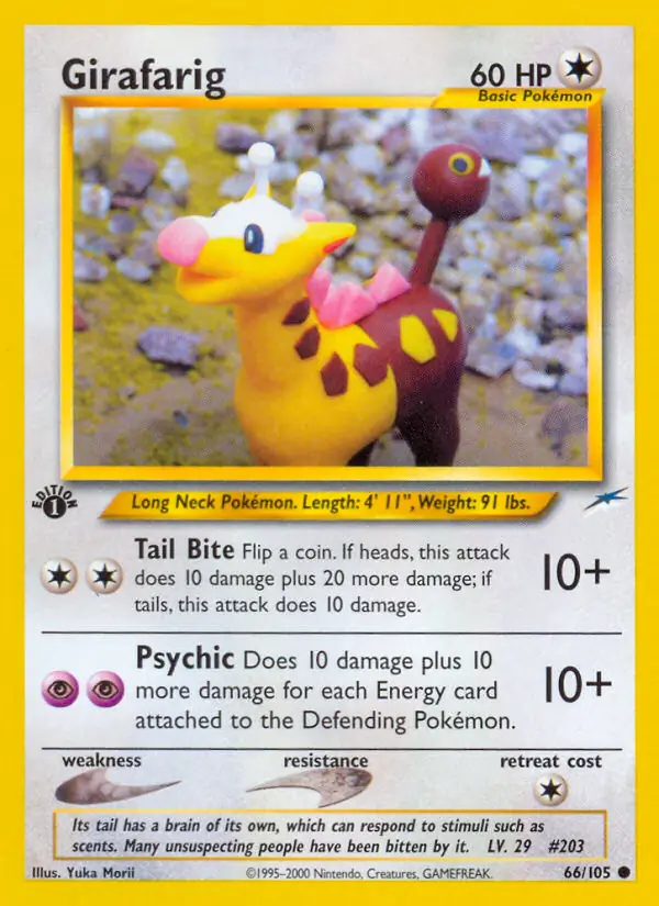 66/105 Girafarig N4 Common