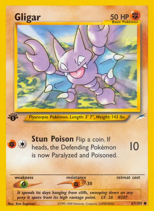 67/105 Gligar N4 Common