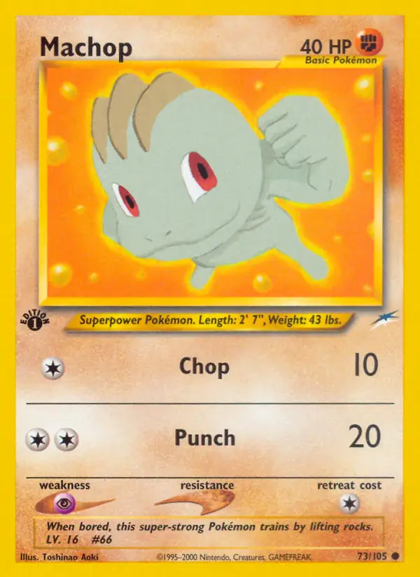 73/105 Machop N4 Common