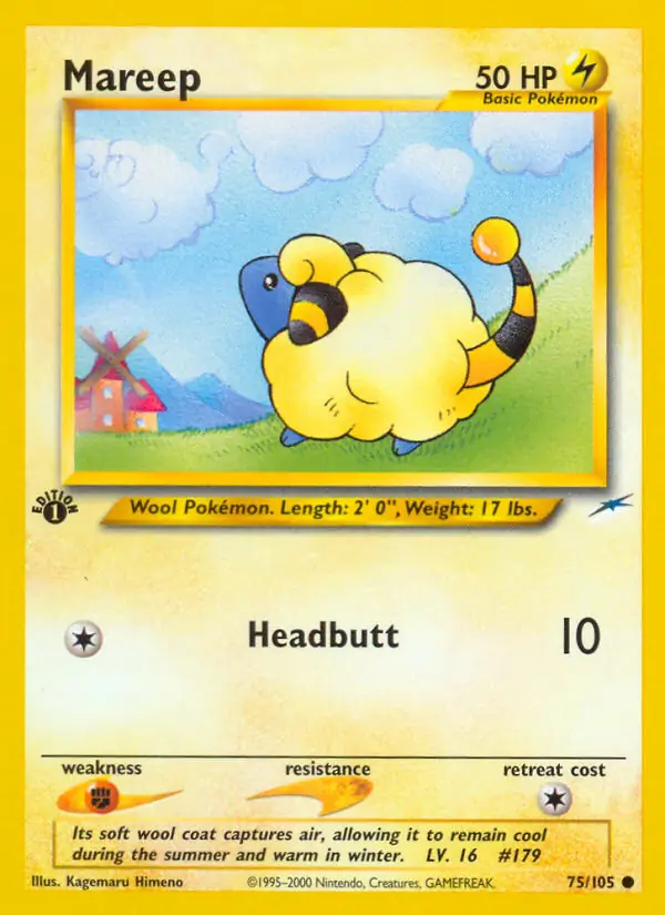 75/105 Mareep N4 Common