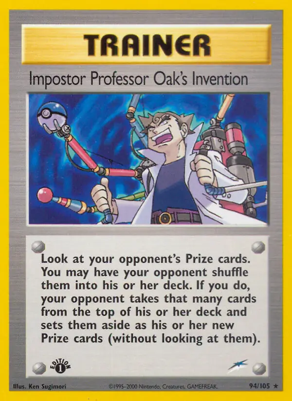 94/105 Impostor Professor Oak's Invention N4 Rare