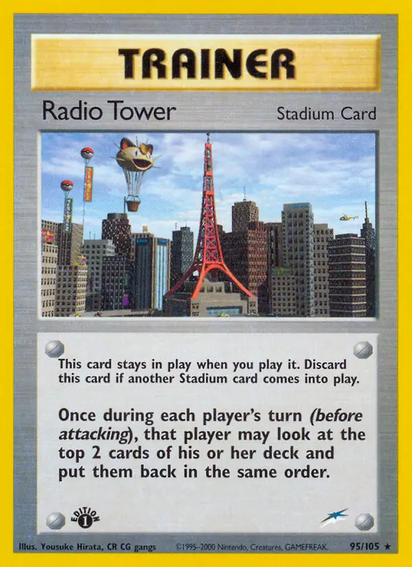 95/105 Radio Tower N4 Rare
