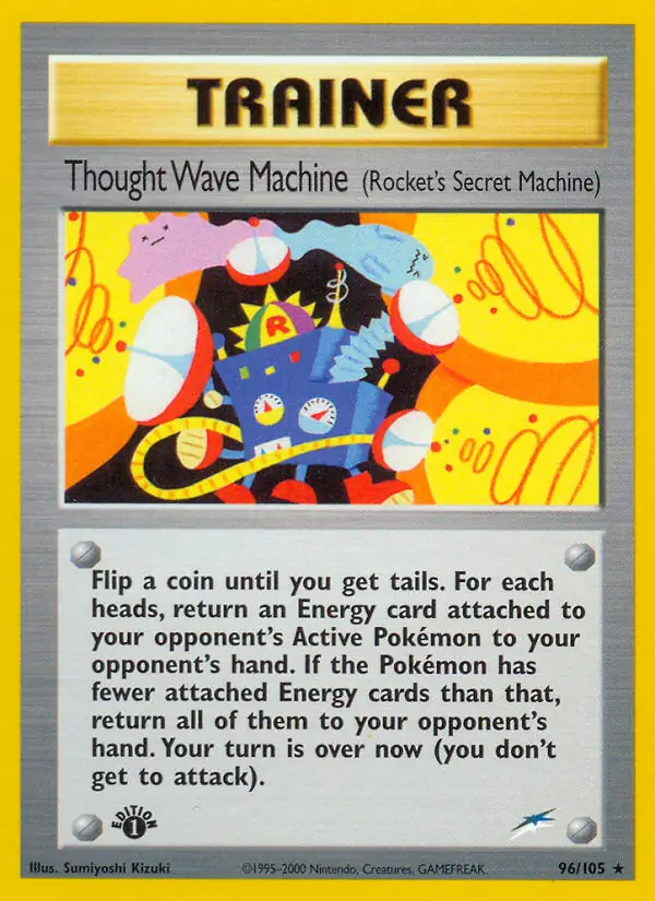 96/105 Thought Wave Machine N4 Rare