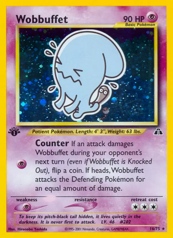 16/75 Wobbuffet N2 Rare Holo