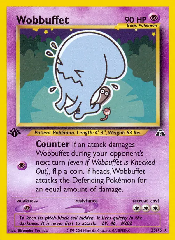35/75 Wobbuffet N2 Rare