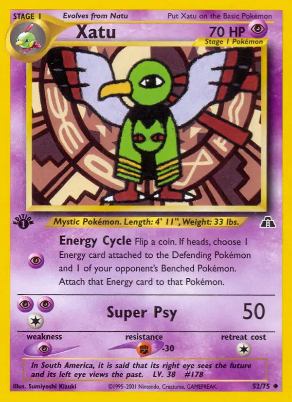 52/75 Xatu N2 Uncommon
