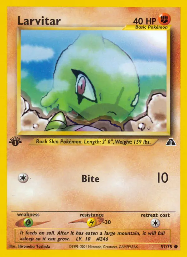 57/75 Larvitar N2 Common