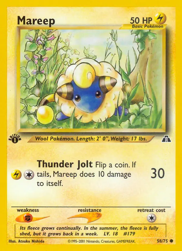 58/75 Mareep N2 Common