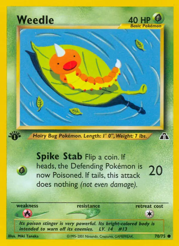 70/75 Weedle N2 Common