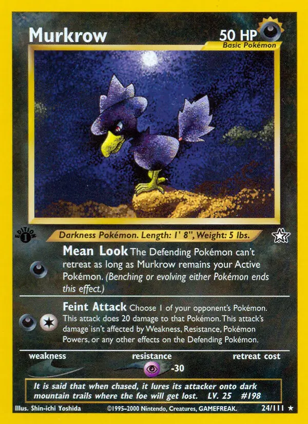 24/111 Murkrow N1 Rare