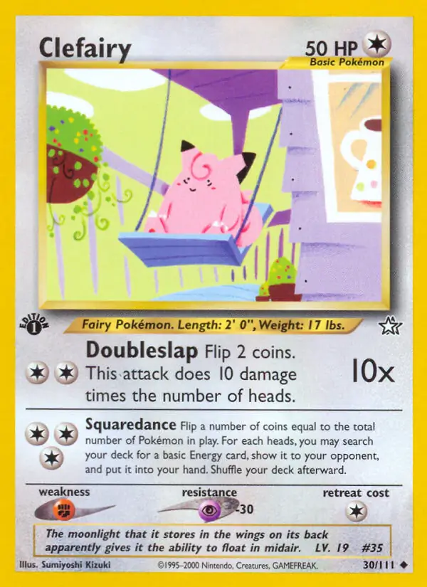 30/111 Clefairy N1 Uncommon