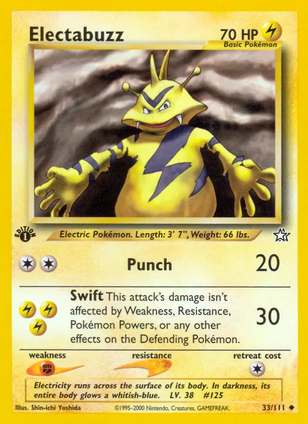 33/111 Electabuzz N1 Uncommon