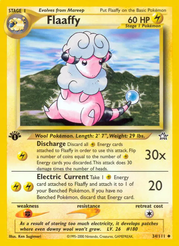 34/111 Flaaffy N1 Uncommon