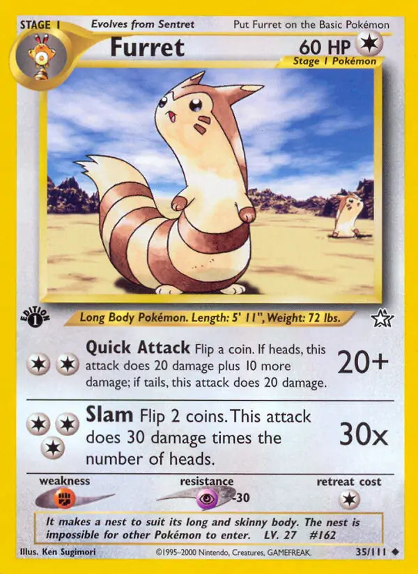 35/111 Furret N1 Uncommon