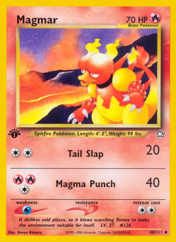40/111 Magmar N1 Uncommon