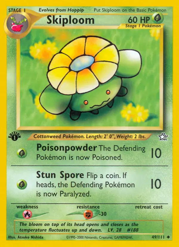 49/111 Skiploom N1 Uncommon