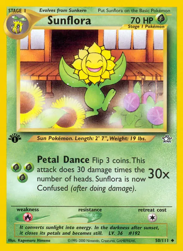 50/111 Sunflora N1 Uncommon