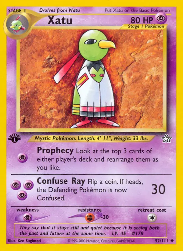 52/111 Xatu N1 Uncommon