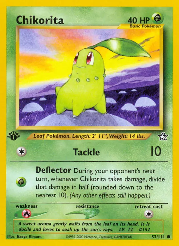 53/111 Chikorita N1 Common