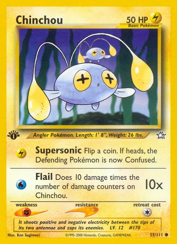 55/111 Chinchou N1 Common