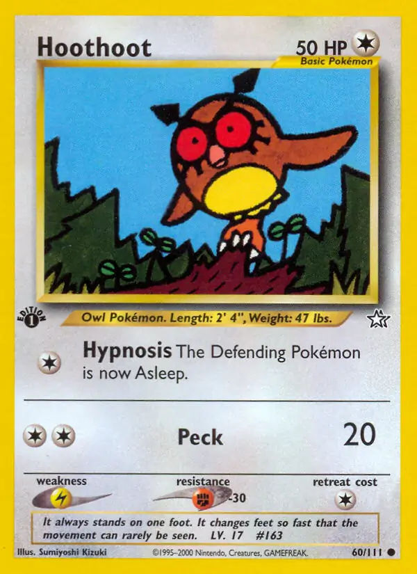 60/111 Hoothoot N1 Common