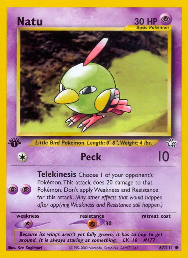 Natu Genesis 67/111 Common