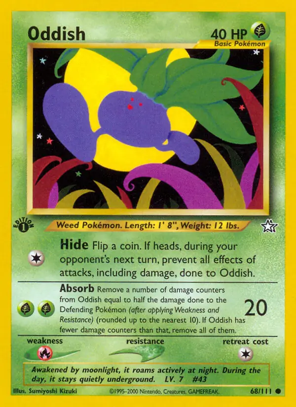 68/111 Oddish N1 Common