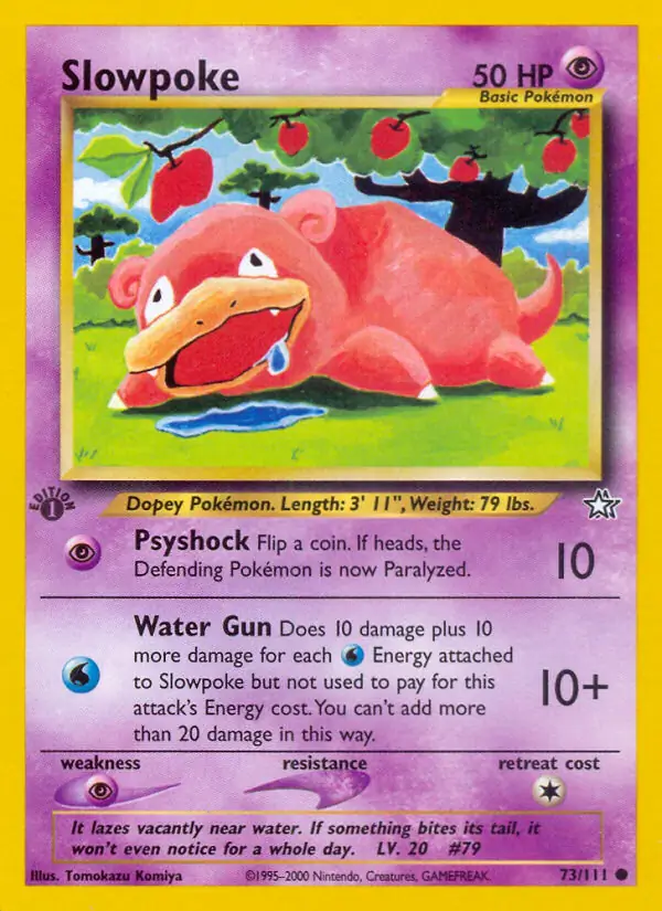 73/111 Slowpoke N1 Common