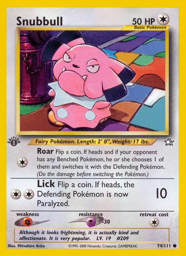 74/111 Snubbull N1 Common