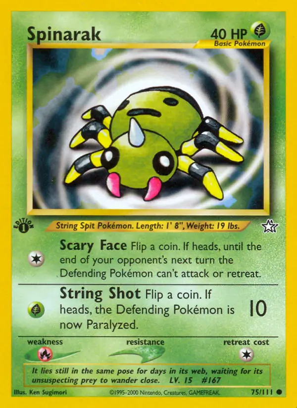 75/111 Spinarak N1 Common
