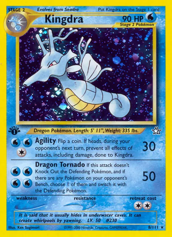 Kingdra Genesis 8/111 Rare Holo