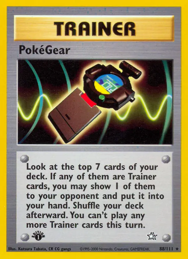 PokéGear Genesis 88/111 Rare