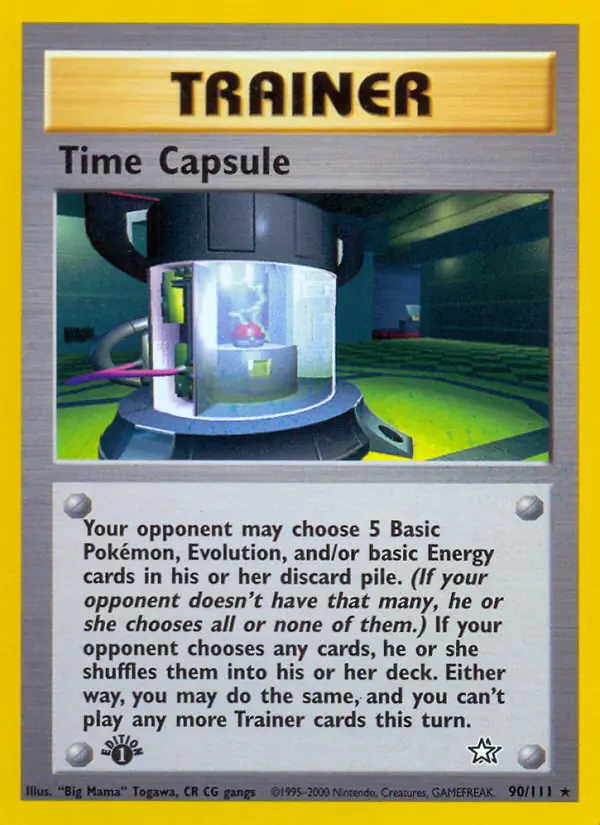90/111 Time Capsule N1 Rare