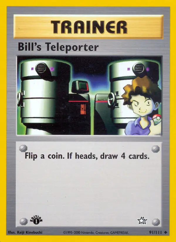 91/111 Bill's Teleporter N1 Uncommon