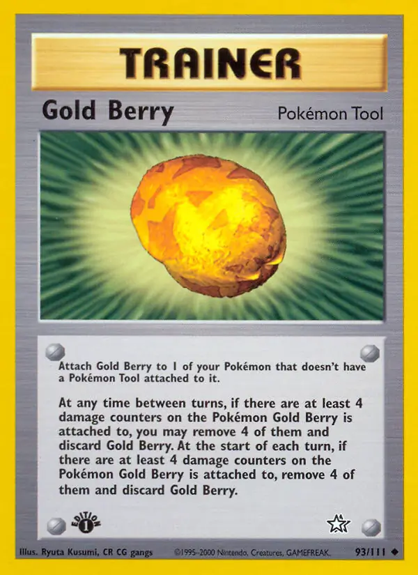 93/111 Gold Berry N1 Uncommon
