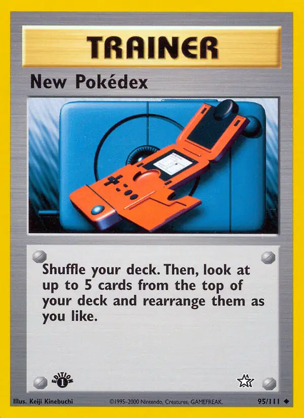 95/111 New Pokédex N1 Uncommon