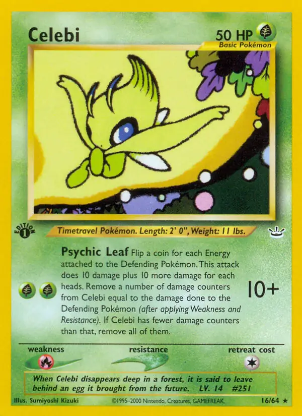 16/64 Celebi N3 Rare