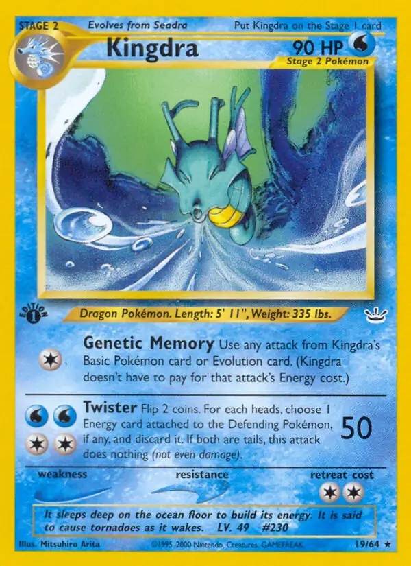 19/64 Kingdra N3 Rare