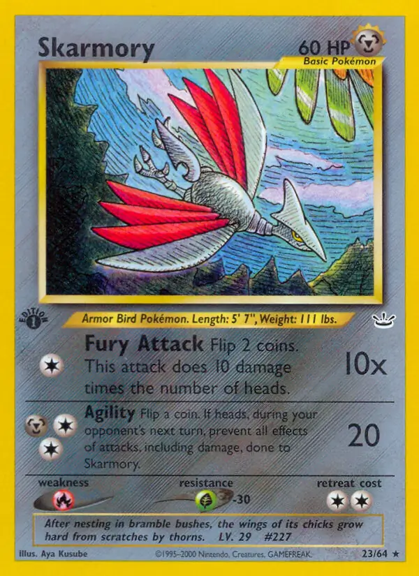 23/64 Skarmory N3 Rare
